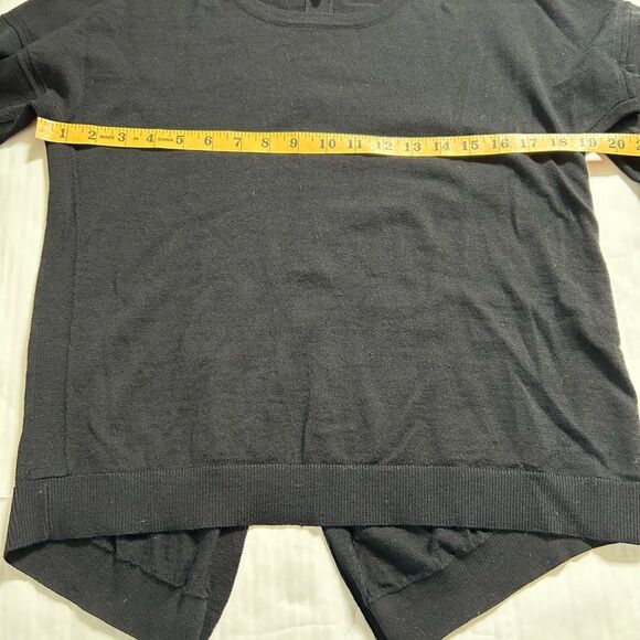 Rag & Bone Black Extra Fine Merino Wool Lightweight Women's Sweater Size S - Picture 7 of 8